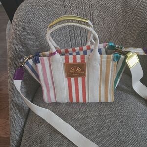 Colorful Striped Women's Bag